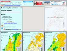 Tablet Screenshot of neerslagkaart.nl